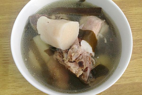 山药海带排骨汤的做法图解12