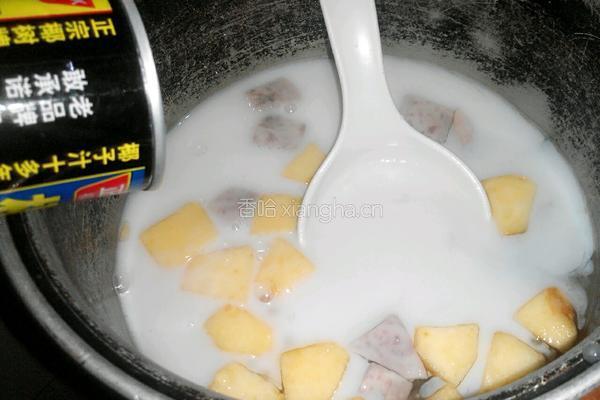 芋头苹果西米露的做法图解10