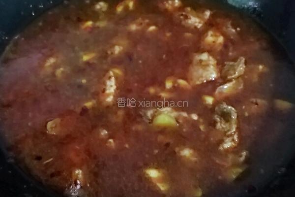 大白菜炖粉条的做法图解5