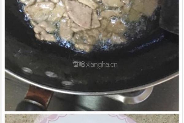 青椒炒猪肝的做法图解5