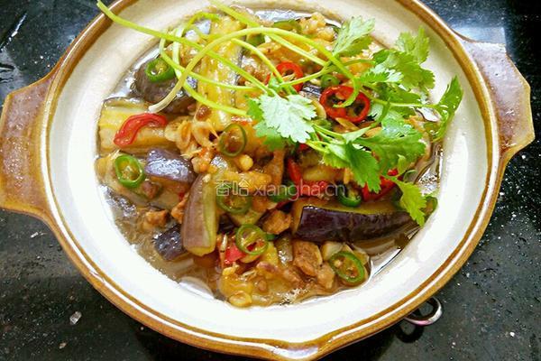 肉末茄子煲的做法图解8