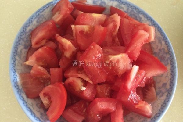 番茄炒牛肉的做法图解2