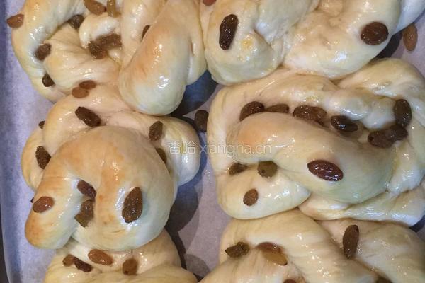 葡萄干老式面包的做法图解13