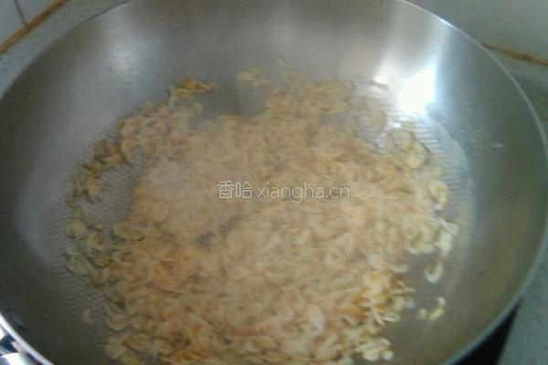 炒海米的做法图解2