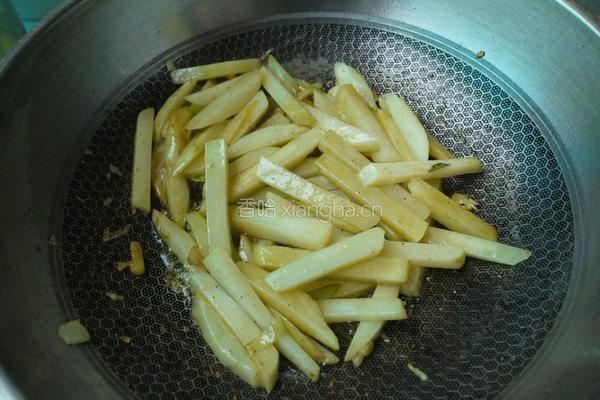 小白菜炖土豆的做法图解3