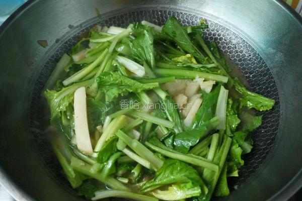 小白菜炖土豆的做法图解5