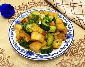 油条拌黄瓜[图]