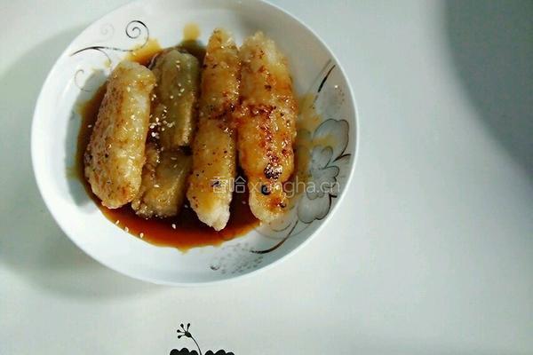 红糖糍粑的做法图解5