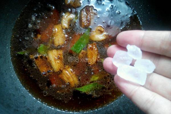 红烧肉炖豆角的做法图解8