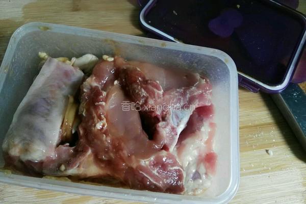 锡纸烤排骨的做法图解3