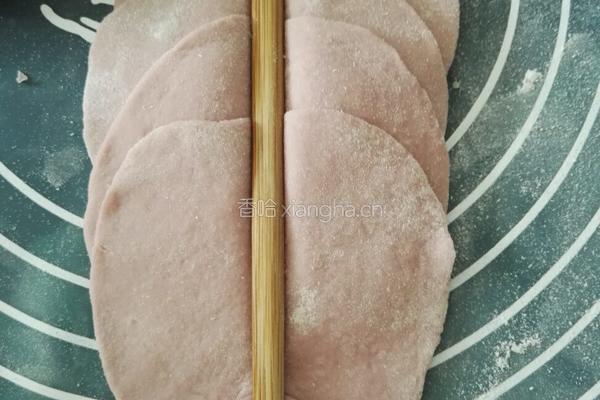 紫薯玫瑰馒头的做法图解9