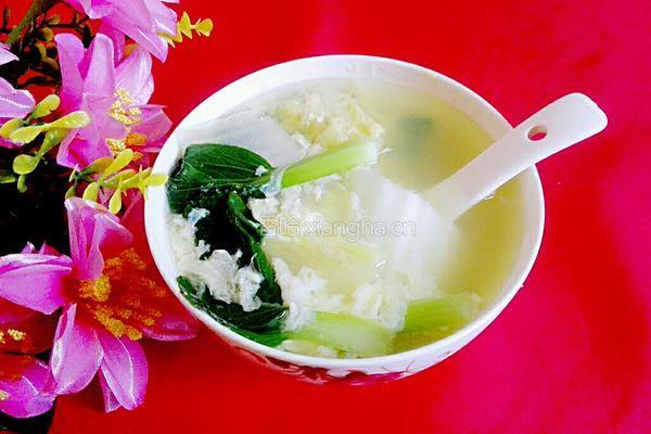 白菜鸡蛋汤