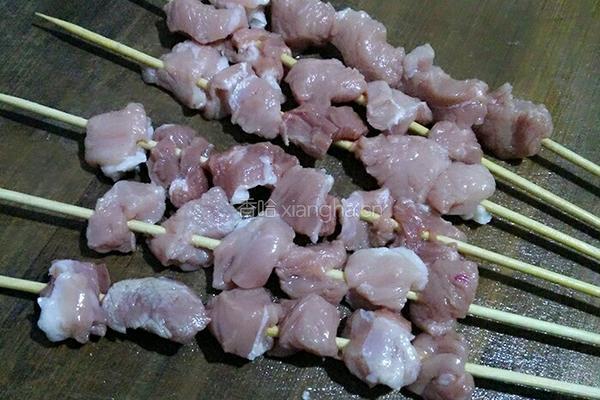 烤猪肉串的做法图解3