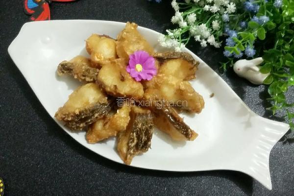 炸鱼块的做法图解8
