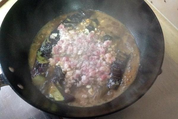 肉末茄子的做法图解10