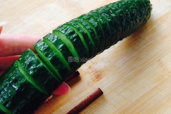 酸辣蓑衣黄瓜的做法图解3