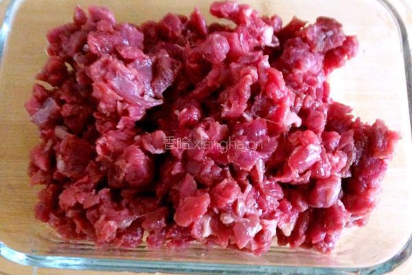 豆豉牛肉酱的做法图解2