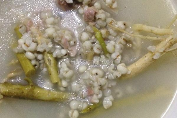 薏米藤菜猪骨汤的做法图解4