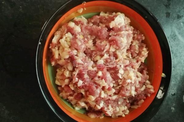 黄瓜咸蒸瘦肉的做法图解4
