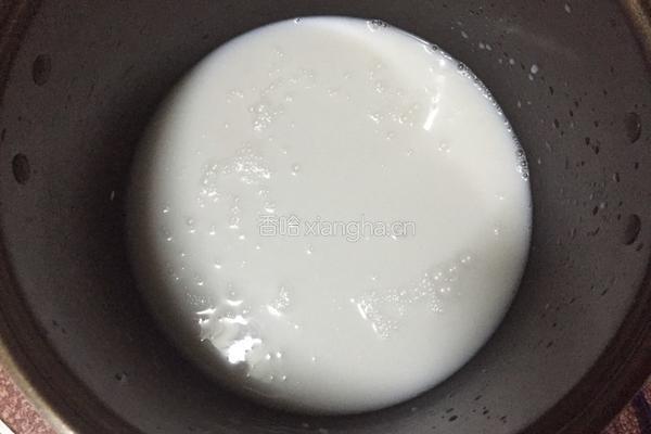 芒果椰汁糯米饭的做法图解4