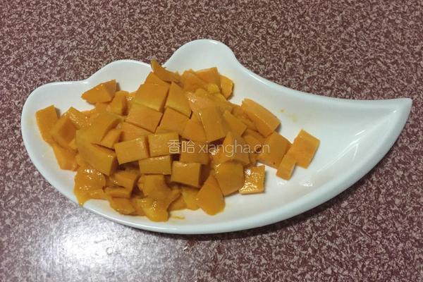 芒果椰汁糯米饭的做法图解6