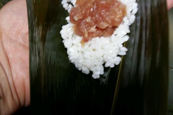 红豆肉粽的做法图解8
