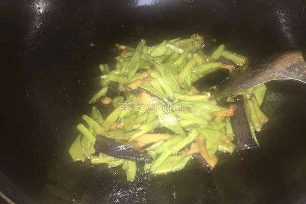 长豆角烧茄子的做法图解8