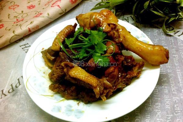 焖鸭肉的做法图解9