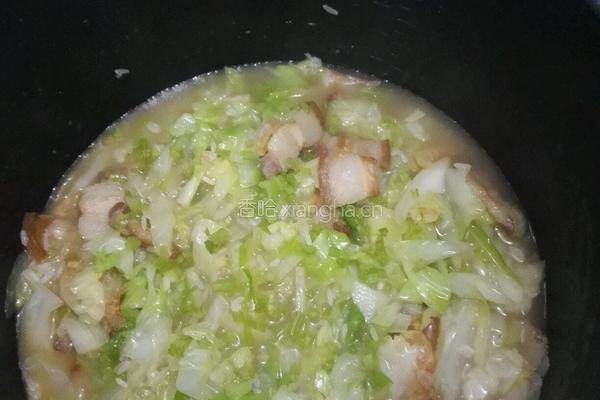 咸肉菜饭的做法图解10
