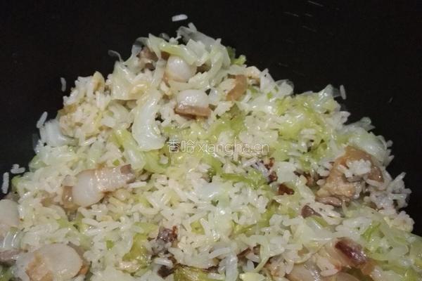 咸肉菜饭的做法图解11