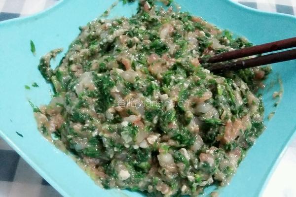 三鲜荠菜饺子的做法图解8