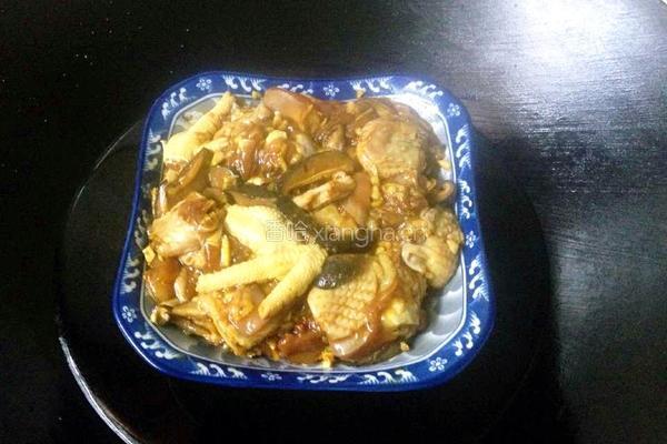 香菇蒸滑鸡的做法图解6