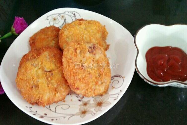 鸡肉可乐饼的做法图解15