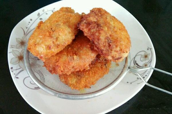 鸡肉可乐饼的做法图解13