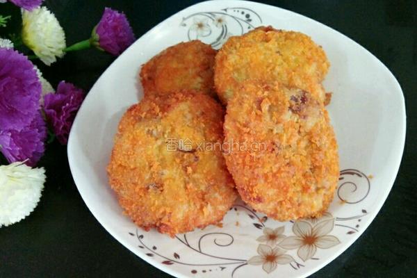 鸡肉可乐饼的做法图解14