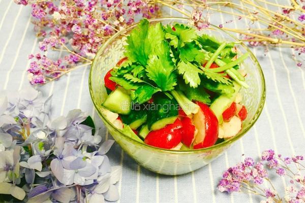 糖醋萝卜拌黄瓜