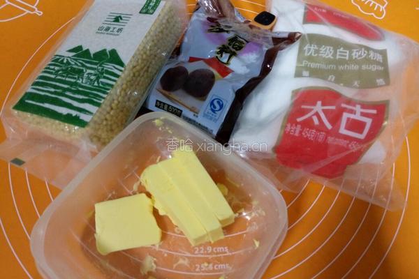 自制绿豆糕的做法图解1