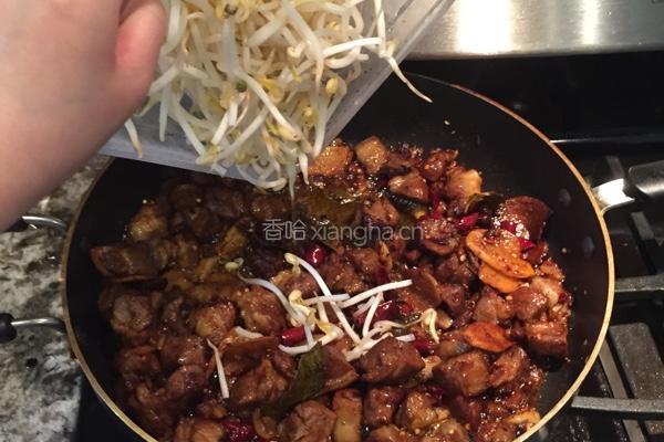 娃娃芽菜羊肉煲 的做法图解7