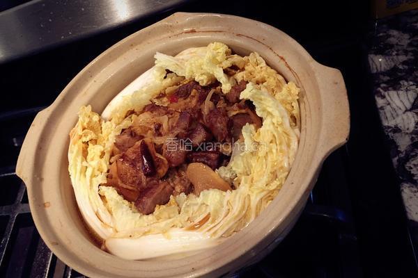 娃娃芽菜羊肉煲 的做法图解10