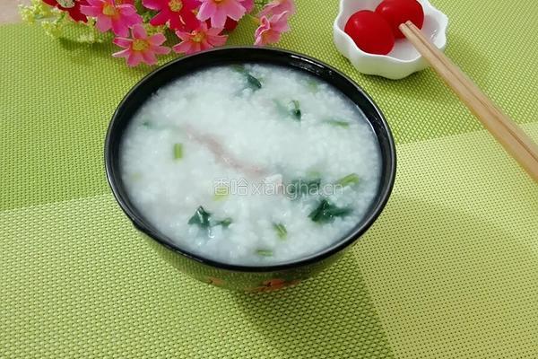 牛肉菠菜粥的做法图解10