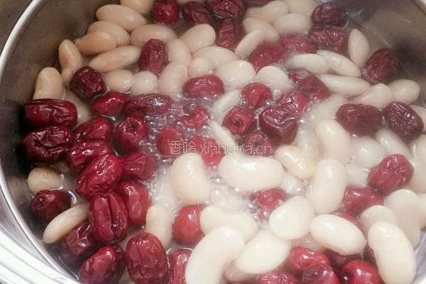 蜜汁红枣芸豆的做法图解4
