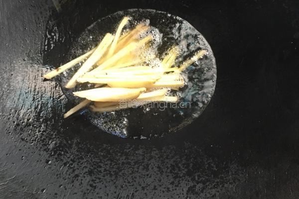 菠萝炒鸭的做法图解6