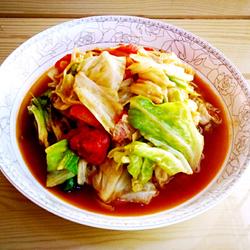 大头菜炒西红柿的做法[图]
