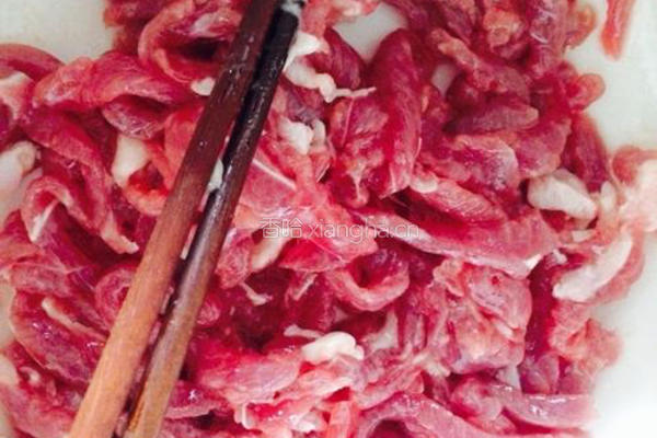干煸牛肉丝的做法图解1