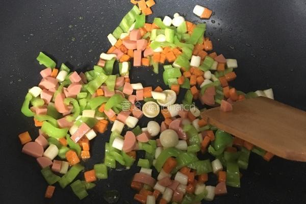 经典炒饭的做法图解2
