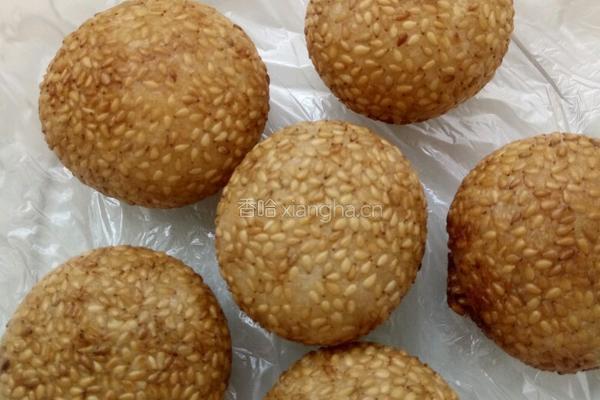香酥小麻团的做法图解9