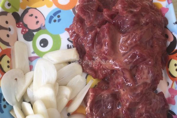 彩椒炒牛肉的做法图解3