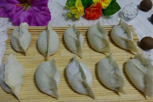 小白菜猪肉水饺的做法图解9
