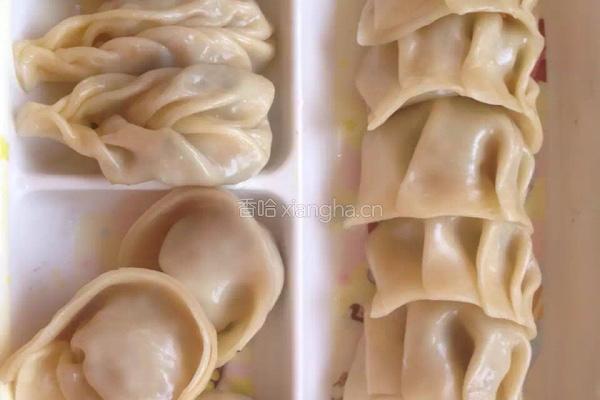 手工水饺的做法图解5