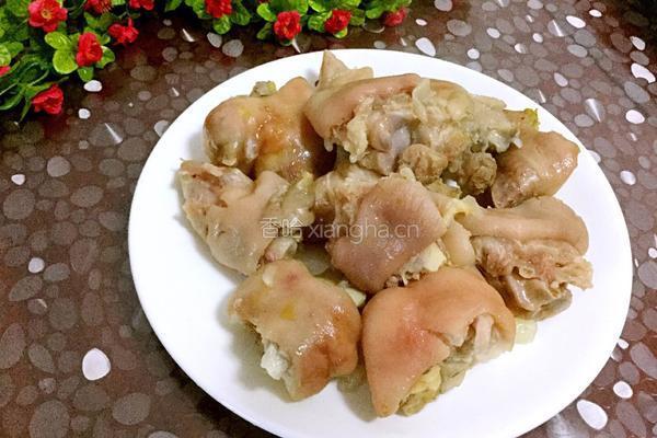 海带炖猪蹄的做法图解7